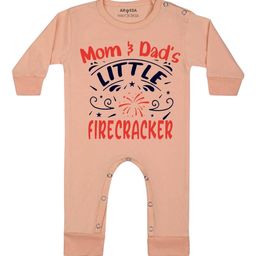 Arvesa My First Diwali Printed Bodysuit-image-9