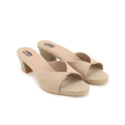 TAYDOL Block Open Toe Heel Sandals image 3