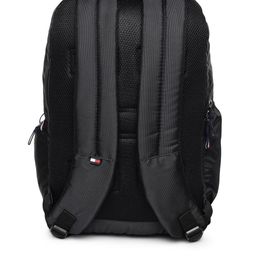 Tommy Hilfiger Unisex Black Solid Backpack image 3