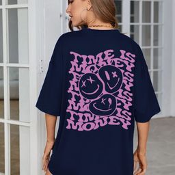 Rigo Graphic Printed Oversized Cotton T-Shirt-image-80