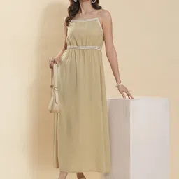 all about you Women Fit & Flare Maxi Dress-image-33
