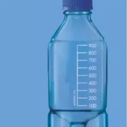 ABGIL 2000ml Borosilcate Glass Reagent Botttle HPLC Mobile Phase with GL-45 Screw Cap ABG932-34