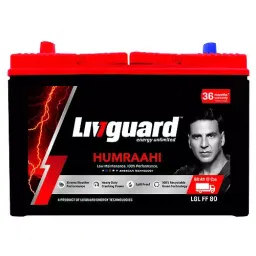 Livguard Humraahi 80 Ah Automotive Battery for Commercial Vehicle, LGL FF 80 L-image-75