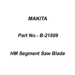 Makita HM Segment Saw Blade Size 65 mm for TMA024, Part No B-21509-10