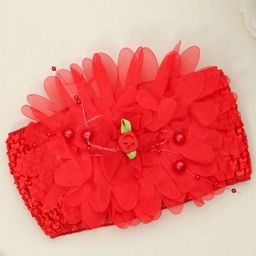 Yellow Bee Girls Beaded Hairband-21