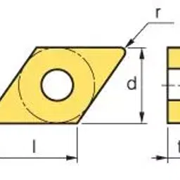 KOERLOY Turning Insert DNMG150604-VF Grade NC3220-image-85