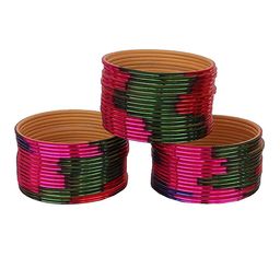 Fashionzara Set Of 48 Printed Bangles-image-61