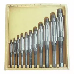 Westward Adjustable Hand Reamer Set 11 Fractional Inch High Speed Steel Black Oxide, 4LGU4-image-36