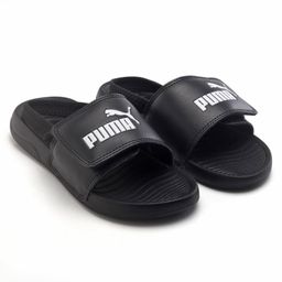 PUMA Popcat 20 Backstrap AC PS RES Casual Flip Flops - Black-image-1