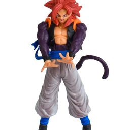 Awestuffs Dragonball Anime Goku Super Saiyan 4 Large Action Figure Limited Edition Figure Toy Statue Merchandise for Anime Lovers- Height 17 cm-11