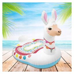Intex Inflatable Cute Lama Ride-On Float With Handle Intex Swimming Pool Ride-On Float Intex Pool Float  Multicolor-7