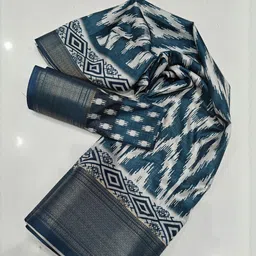J 6 DESIGNER Silk Cotton Saree-picture-19