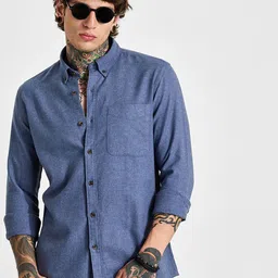 Snitch Men Smart Slim Fit Opaque Casual Shirt-picture-46