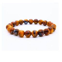 VIBESLE Unisex Agate Artificial Beads Bracelet-1