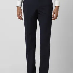 Van Heusen Men Mid-Rise Regular Fit Formal Trousers-image-82