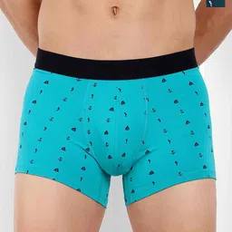 LOGGERHEAD Pack Of 2 Printed Mid Rise Trunks - LHPT008-AQUA-ROYALBLUE-AQUA-ROYALBLUE-13
