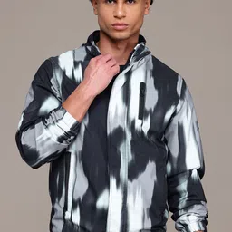 The Roadster Lifestyle Co. Abstract Tailored Jacket-image-80