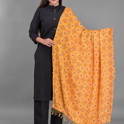 Apratim Floral Printed Dupatta-17