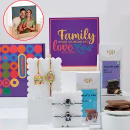 Personalized Family Love Raksha Bandhan Hamper-21
