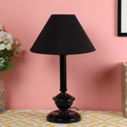 Tucasa NTU-82 B-22 Table Lamp with Metal Base (Black) image 4