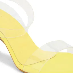 JM Looks Open Toe Block Heels image 3