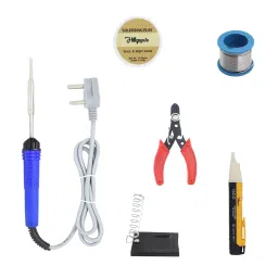 Hillgrove HGCM131 25W Electronic 6 in 1 Mobile Soldering Iron Equipment Tool Kit-picture-48