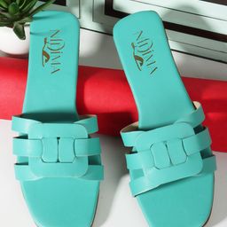 Nidima Women Open Toe Flats-picture-55