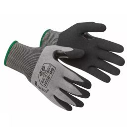 Tilsatec 58-2221 Black/Grey Nitrile Abrasion Resistant Cut Resistant Work Gloves Size 10 Foam Nitrile Coating, 58-2221/10-image-89