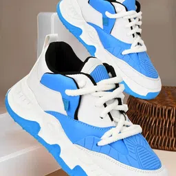 VATELIO Men Blue Mesh Casual Shoes-picture-42