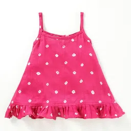 JAV CREATIONS Polka Dot Print Cotton Top-image-34