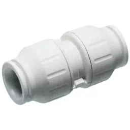 John Guest Plastic Pipe Fitting Straight Push Fit Coupler 22 mm, PEM0422W (Pack of 2)-picture-36