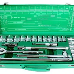 Pro'sKit 12.7 mm(1/2") Driver Socket Tool Set 24 Pcs SK-42401M-13