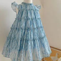 Xsole Print A-Line Dress-8