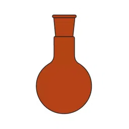 Omsons Germany 250 ml Amber Round Bottom Boiling Flask 117/5 (Pack of 4 Pcs) image 2