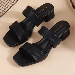 Chemistry Women Block Heels Sandals-13