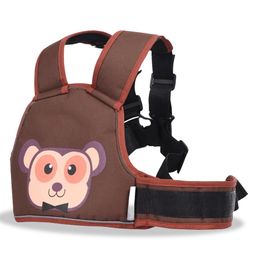 Chinmay Kids Safety Harness Belt for Kids Vehicle Motorcycle Ride Strap for Two Wheeler Back Carry Baby Carrier (Brown)-27