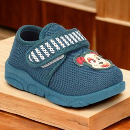 Lil Lollipop Dog Applique Musical Booties - Navy Blue-image-96