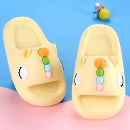 Oh! Pair Slip On Sliders - Yellow-image-14