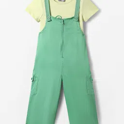 Pine Kids Female Dungarees 5-6Y LEPRECHAUN-picture-33