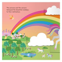 parragon Unicorn Magic Pop-Up A Picnic in Spring Colouring Book - English image 4