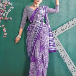 Mitera Paisley Bagru Saree-image-49