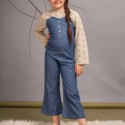 Budding Bees Girls Basic Jumpsuit-image-77