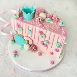 Half Year Crown Themed Designer Cake (1.5 Kg)-image-87