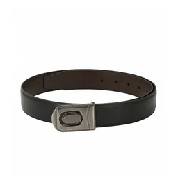 Pacific Gold Men Black & Brown Reversible Solid Belt-image-15