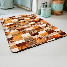 IVAZA White 1780 GSM Silicone Bath Rugs-image-38