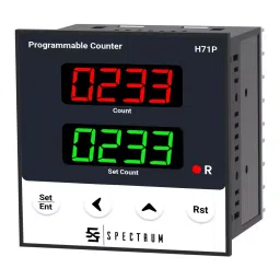 Spectrum Digital Programable Counter, H71P 72x72 mm Size 68x68 mm Panel Cutout-30