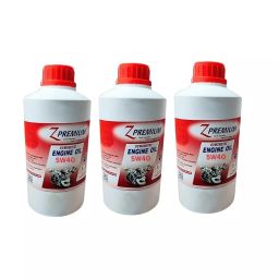 Z Premium 5W40 Fully Synthetic Engine Oil 1 L Superior & High-Performance for CNG/LPG Vehicle (Pack of 3)-image-78