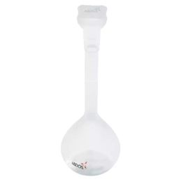 Abdos 50 ml Capacity and 50 mm Bulb Diameter Clear TPX Class A Volumetric Flask, P50202-image-13
