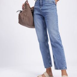 DressBerry Women Regular Fit Cropped Jeans-image-11