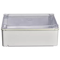 ABB Junction Box, Ip55, Plastic, Grey/Clear, 1SL0876A00-31